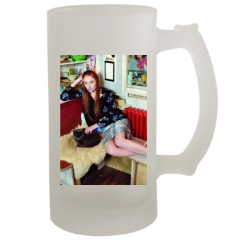 Sophie Turner 16oz Frosted Beer Stein