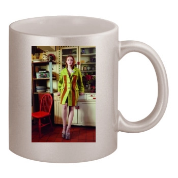 Sophie Turner 11oz Metallic Silver Mug