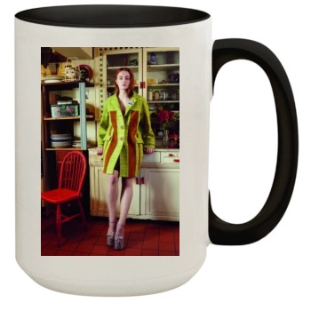 Sophie Turner 15oz Colored Inner & Handle Mug