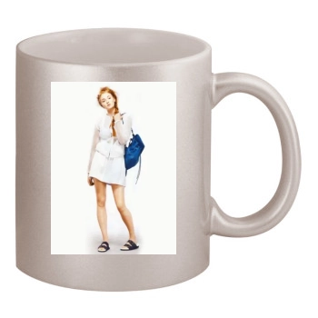 Sophie Turner 11oz Metallic Silver Mug