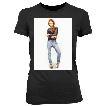 Sophie Turner Women's Junior Cut Crewneck T-Shirt