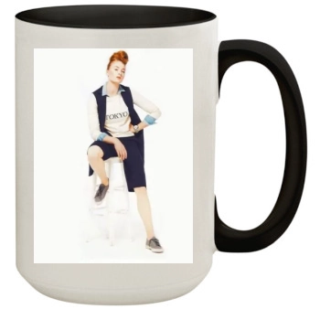 Sophie Turner 15oz Colored Inner & Handle Mug