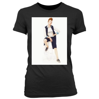 Sophie Turner Women's Junior Cut Crewneck T-Shirt