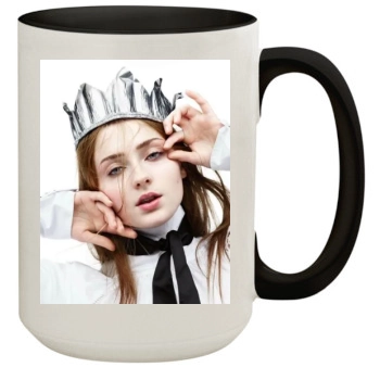Sophie Turner 15oz Colored Inner & Handle Mug