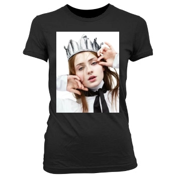 Sophie Turner Women's Junior Cut Crewneck T-Shirt