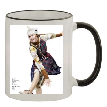 Sophie Turner 11oz Colored Rim & Handle Mug