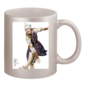 Sophie Turner 11oz Metallic Silver Mug