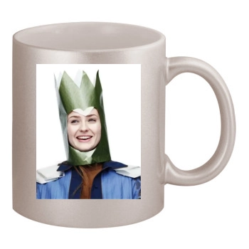 Sophie Turner 11oz Metallic Silver Mug