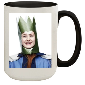 Sophie Turner 15oz Colored Inner & Handle Mug