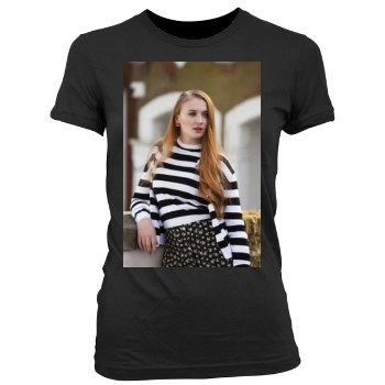 Sophie Turner Women's Junior Cut Crewneck T-Shirt