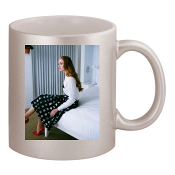 Sophie Turner 11oz Metallic Silver Mug