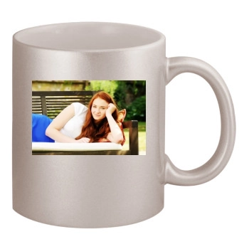 Sophie Turner 11oz Metallic Silver Mug