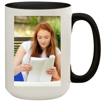 Sophie Turner 15oz Colored Inner & Handle Mug