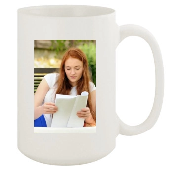 Sophie Turner 15oz White Mug