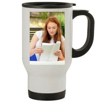 Sophie Turner Stainless Steel Travel Mug