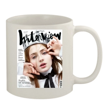 Sophie Turner 11oz White Mug