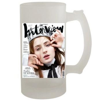 Sophie Turner 16oz Frosted Beer Stein