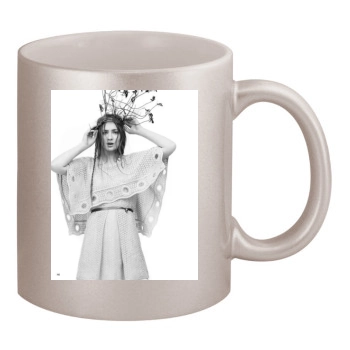 Sophie Turner 11oz Metallic Silver Mug