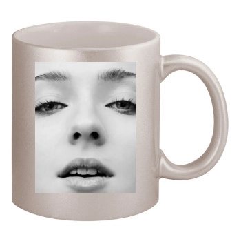 Sophie Turner 11oz Metallic Silver Mug