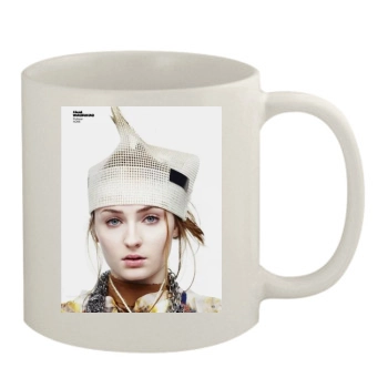 Sophie Turner 11oz White Mug