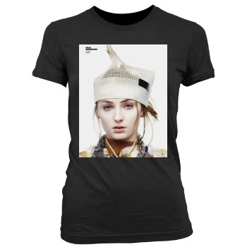 Sophie Turner Women's Junior Cut Crewneck T-Shirt