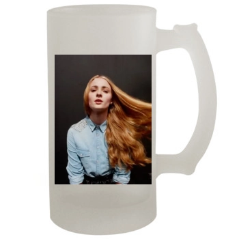 Sophie Turner 16oz Frosted Beer Stein