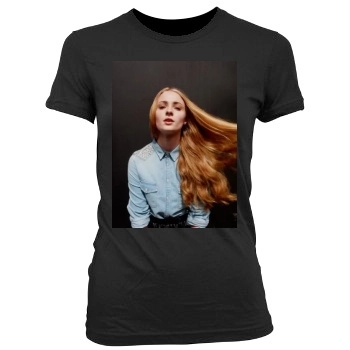 Sophie Turner Women's Junior Cut Crewneck T-Shirt