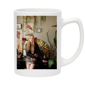 Sophie Turner 14oz White Statesman Mug