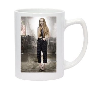 Sophie Turner 14oz White Statesman Mug