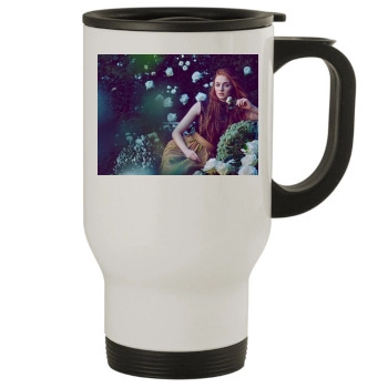 Sophie Turner Stainless Steel Travel Mug