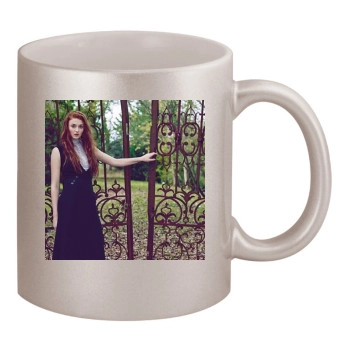 Sophie Turner 11oz Metallic Silver Mug