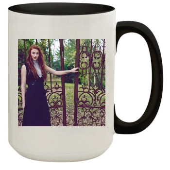 Sophie Turner 15oz Colored Inner & Handle Mug