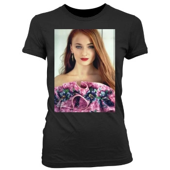 Sophie Turner Women's Junior Cut Crewneck T-Shirt