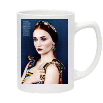 Sophie Turner 14oz White Statesman Mug