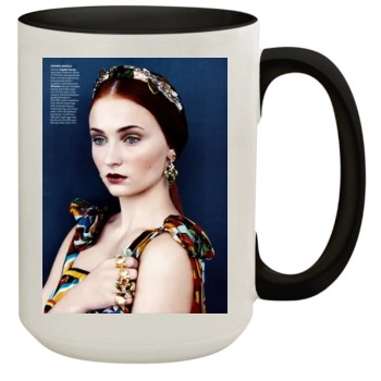 Sophie Turner 15oz Colored Inner & Handle Mug