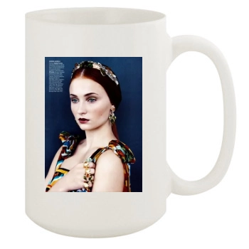 Sophie Turner 15oz White Mug