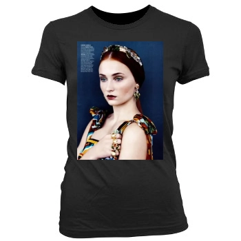 Sophie Turner Women's Junior Cut Crewneck T-Shirt