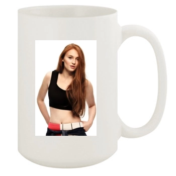 Sophie Turner 15oz White Mug