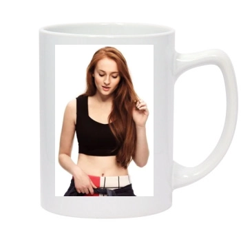 Sophie Turner 14oz White Statesman Mug