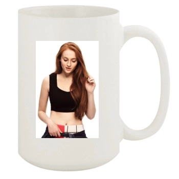 Sophie Turner 15oz White Mug