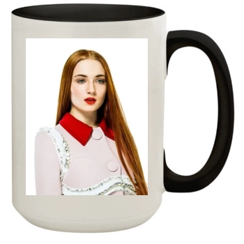 Sophie Turner 15oz Colored Inner & Handle Mug