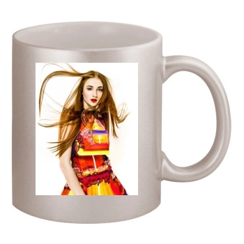 Sophie Turner 11oz Metallic Silver Mug