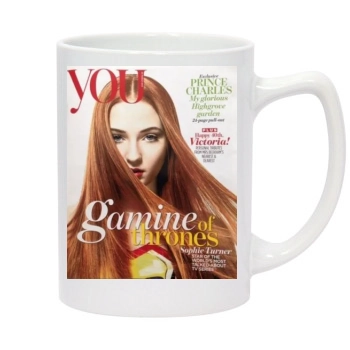 Sophie Turner 14oz White Statesman Mug