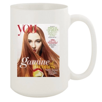 Sophie Turner 15oz White Mug