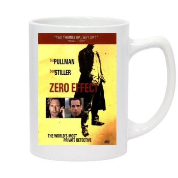 Zero Effect (1998) 14oz White Statesman Mug
