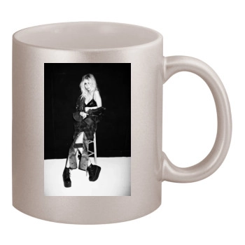 Taylor Momsen 11oz Metallic Silver Mug