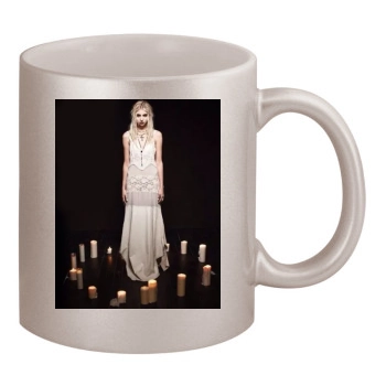 Taylor Momsen 11oz Metallic Silver Mug