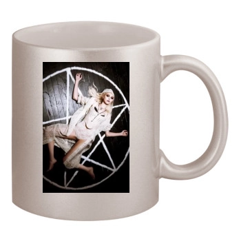 Taylor Momsen 11oz Metallic Silver Mug