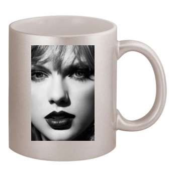 Taylor Swift 11oz Metallic Silver Mug