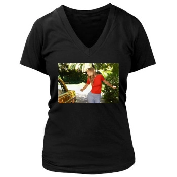 Taylor Swift Women's Deep V-Neck TShirt